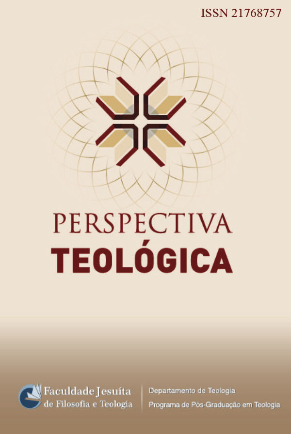 Imagem da capa da revista Perspectiva Teologica