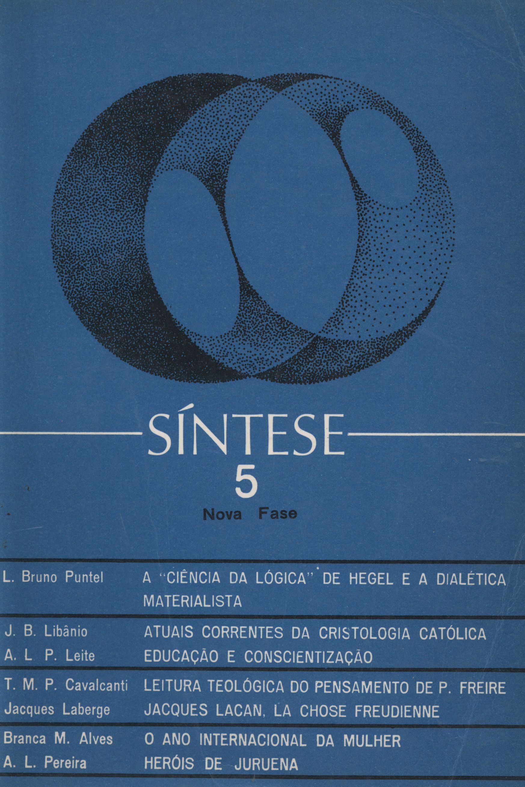 					Visualizar v. 2 n. 5 (1975): SÍNTESE
				