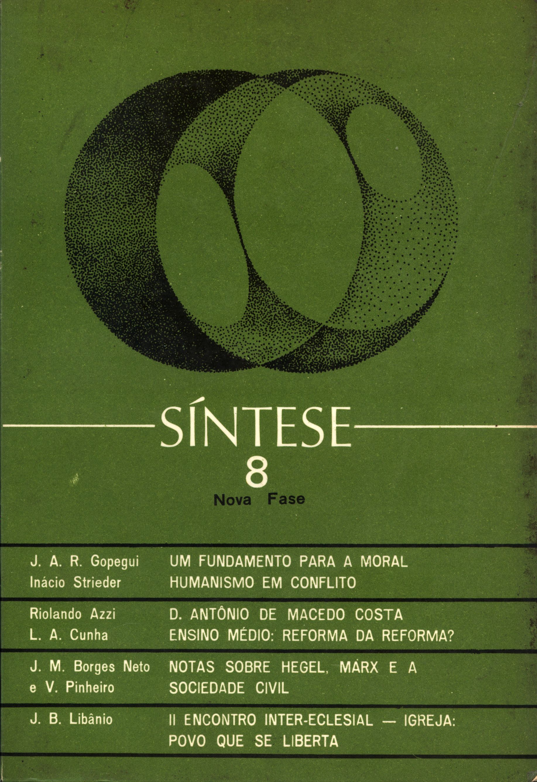					Visualizar v. 3 n. 8 (1976): SÍNTESE
				