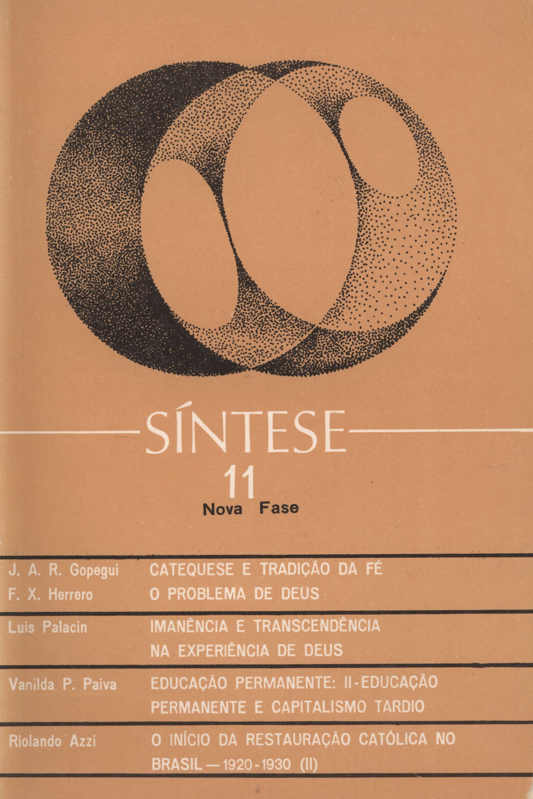 					Visualizar v. 4 n. 11 (1977): SÍNTESE
				