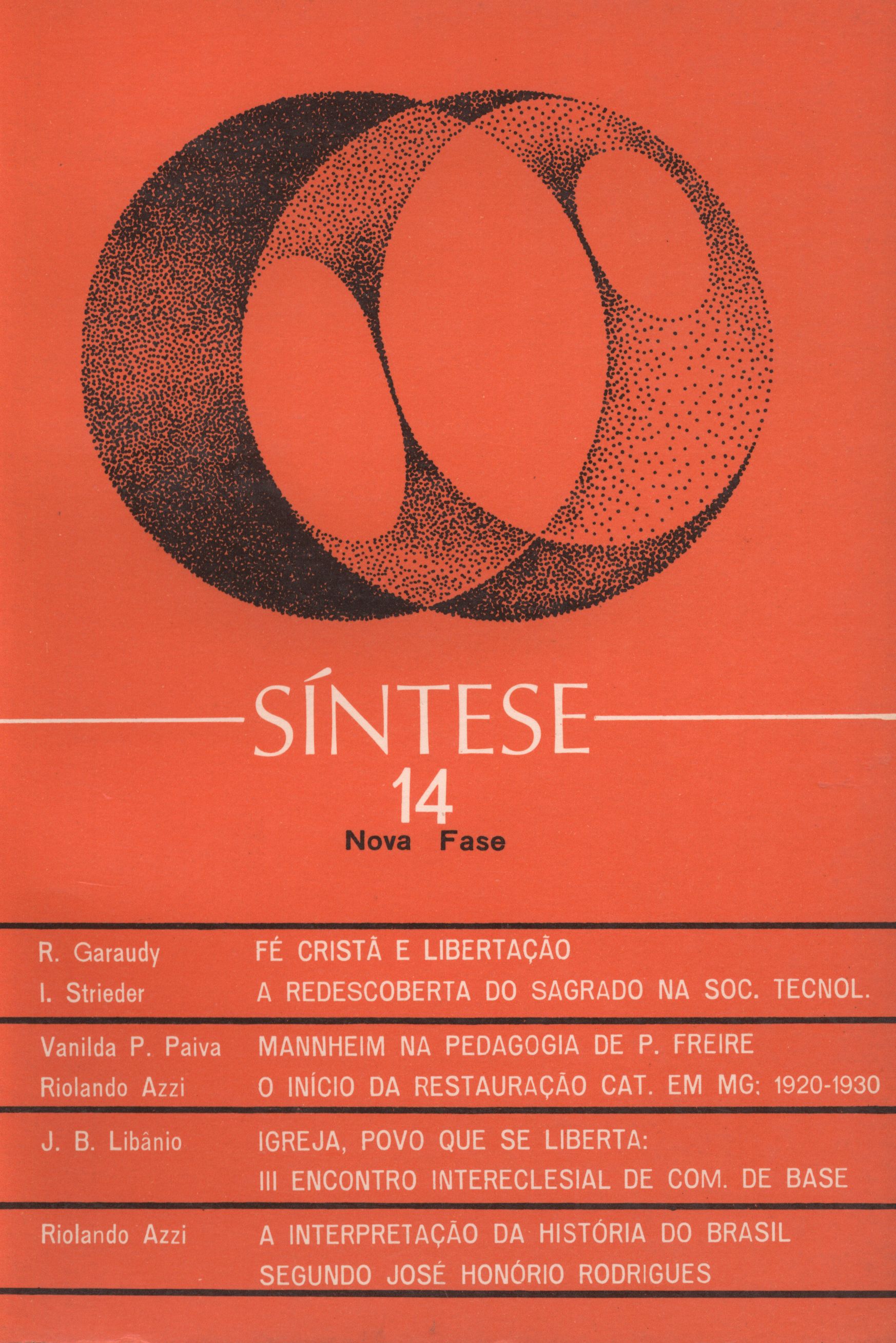 					Visualizar v. 5 n. 14 (1978): SÍNTESE
				