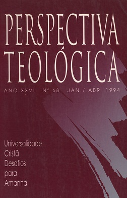 					Visualizar v. 26 n. 68 (1994): UNIVERSALIDADE CRISTÃ, DESAFIOS PARA O AMANHÃ
				