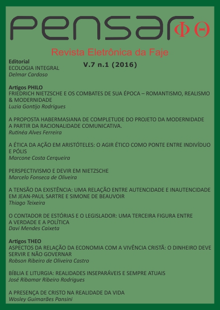 					Visualizar v. 7 n. 1 (2016): Pensar-Revista Eletrônica da FAJE
				